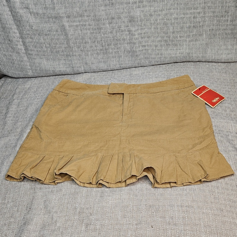Vintage 2004 Mosimo womens Skirt Size 11 Latte Color New with‎ Tags
